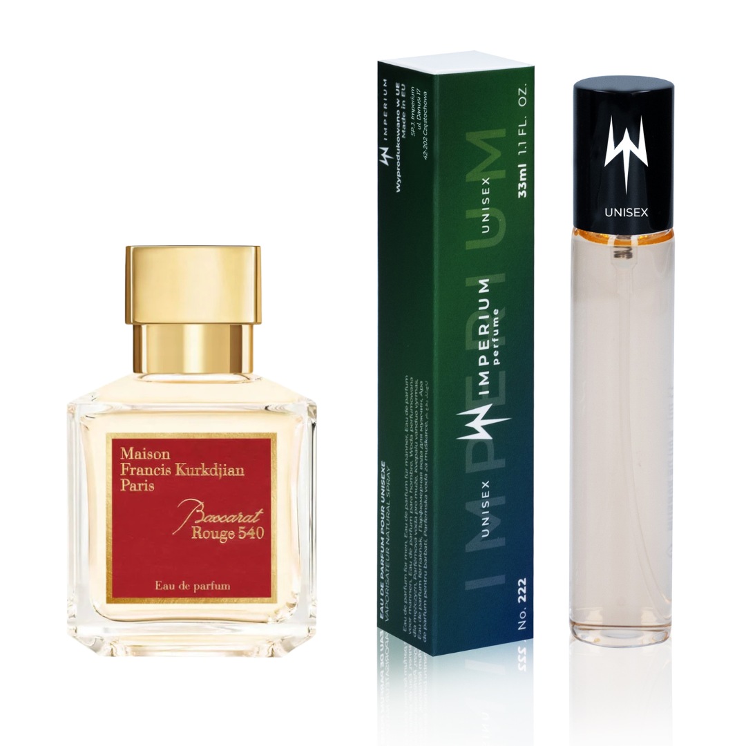 Imperium No222 Baccarat Rouge 540* UNISEX, 33ml – ImperiumCosmeticsUK